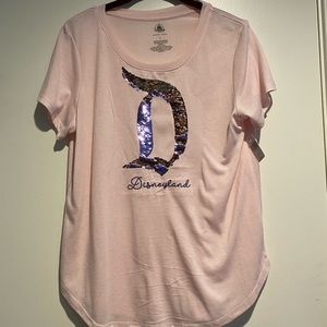 Disneyland Park Sequin Tee - Size Large